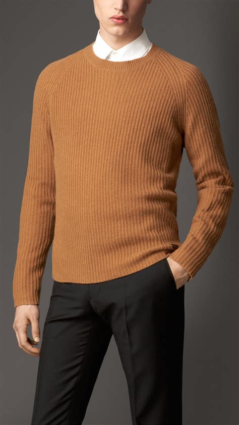 burberry cashmere sweater men's